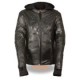 Milwaukee Ladies Leather Jacket with Reflective Tribal Detail