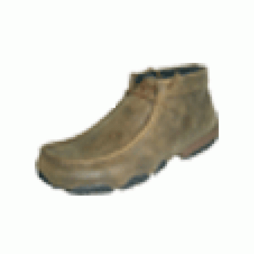 silver driving mocs